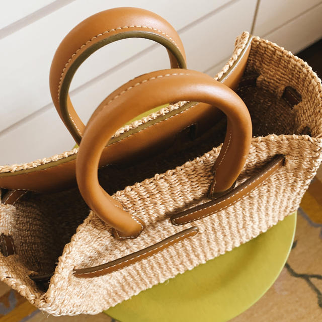 SEA(シー)の★☆ 美品！SEA BASKET BAG(SMALL)SEAカゴバック★☆★ レディースのバッグ(かごバッグ/ストローバッグ)の商品写真