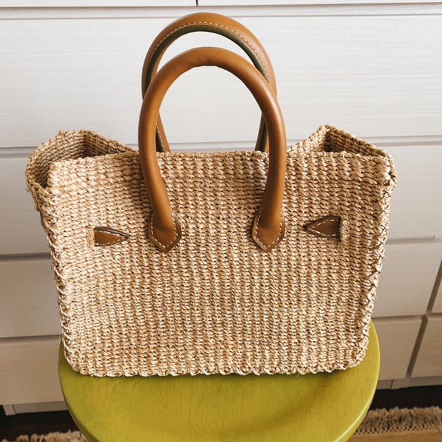 SEA(シー)の★☆ 美品！SEA BASKET BAG(SMALL)SEAカゴバック★☆★ レディースのバッグ(かごバッグ/ストローバッグ)の商品写真