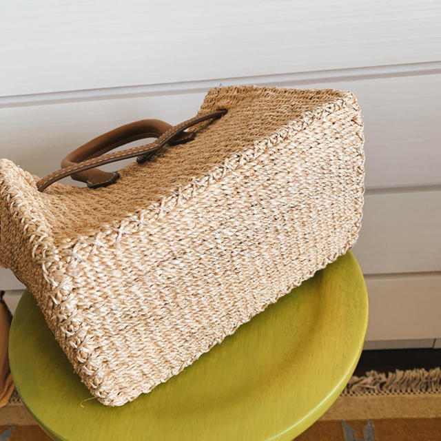 SEA(シー)の★☆ 美品！SEA BASKET BAG(SMALL)SEAカゴバック★☆★ レディースのバッグ(かごバッグ/ストローバッグ)の商品写真