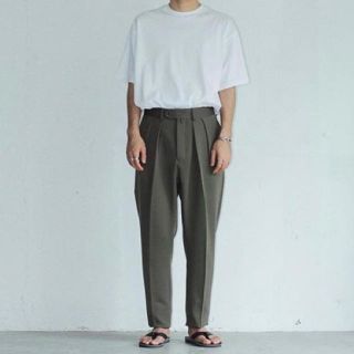 NEAT GRANTEX tapered khaki 44(スラックス)