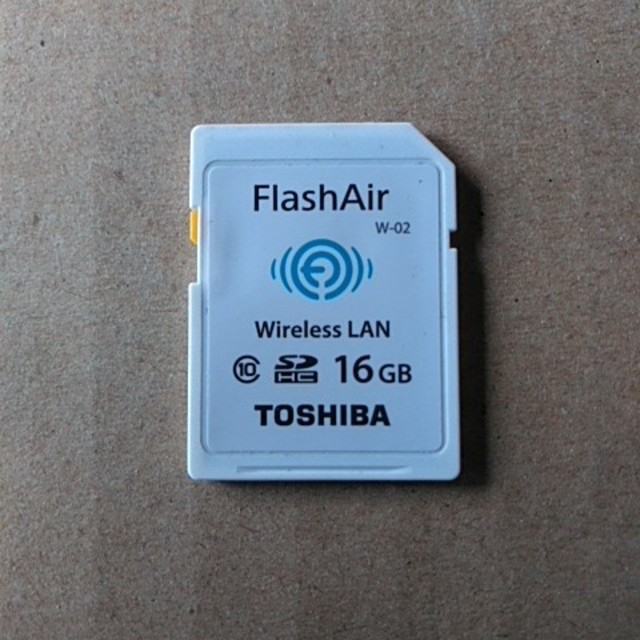 東芝 Flash Air W-02 16GB SDHCカード  ２個セット