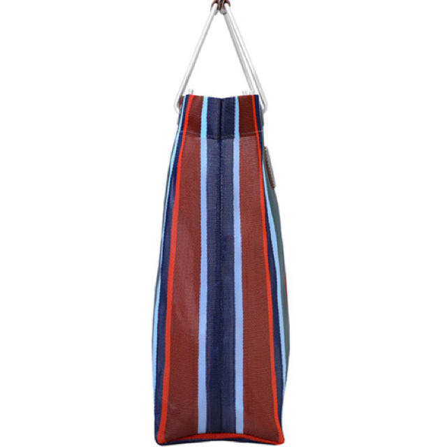 新品未使用】Marni マルニ ストライプバッグ ラッカーレッド 新品未使用】Marni マルニ ストライプバッグ ラッカーレッド