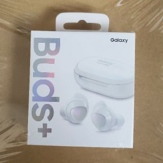 ギャラクシー(Galaxy)の Galaxybuds+　ホワイト(ヘッドフォン/イヤフォン)