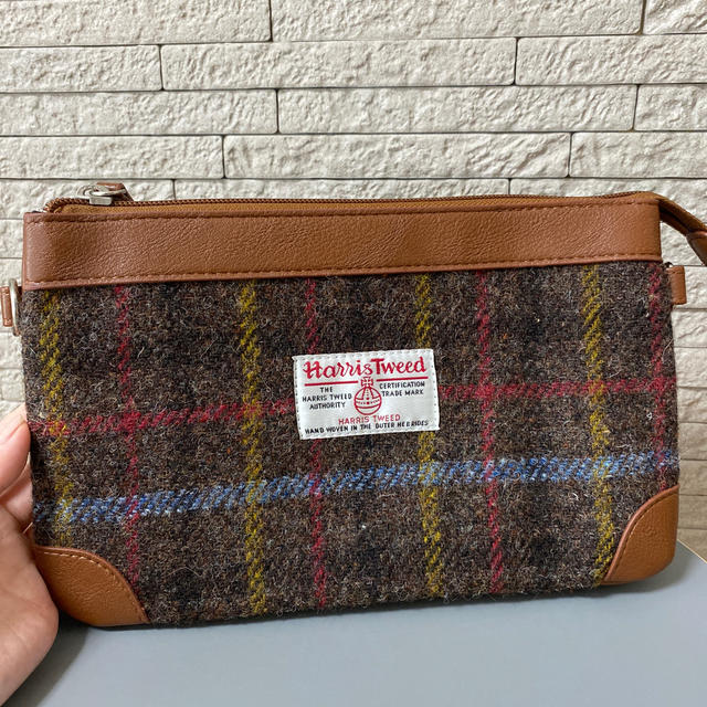 Harris Tweed(ハリスツイード)のHarris Tweed ポーチ/ハンドバック レディースのバッグ(ハンドバッグ)の商品写真