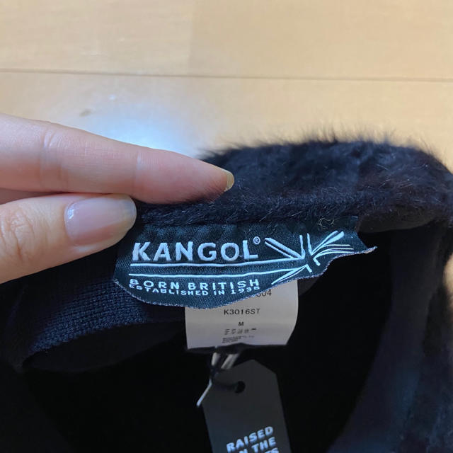 KANGOL(カンゴール)のカンゴール  ハンチング　新品未使用　帽子 レディースの帽子(ハンチング/ベレー帽)の商品写真