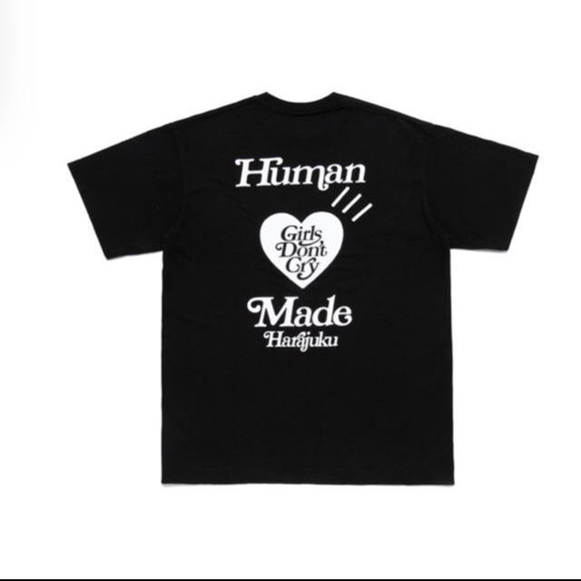 Lサイズ HUMAN MADE × Girls Don’t Cry Tシャツ 黒 メンズのトップス(Tシャツ/カットソー(半袖/袖なし))の商品写真