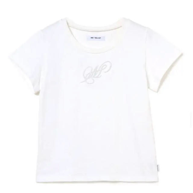 Bubbles(バブルス)の【MELT THE LADY】 M crew neck T-shirt ホワイト レディースのトップス(Tシャツ(半袖/袖なし))の商品写真