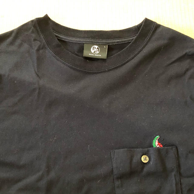 Paul Smith(ポールスミス)のマサト様専用　美品　ポールスミス　シャツ　黒色　Ｌ　スイカ メンズのトップス(Tシャツ/カットソー(半袖/袖なし))の商品写真