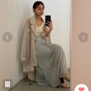 アメリヴィンテージ(Ameri VINTAGE)のAMERI 3WAY PLEATS SKIRT(ロングスカート)