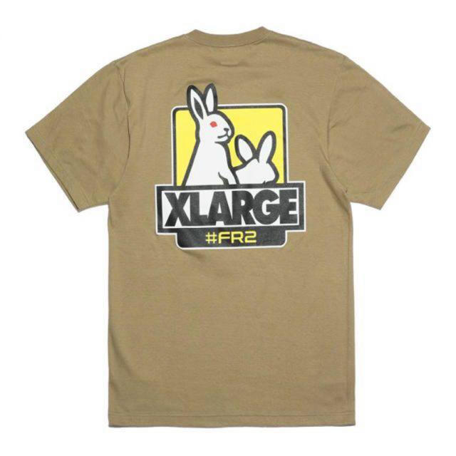 【L】FR2 XLARGE Tシャツ ベージュ