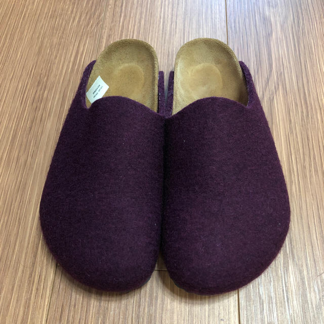 BIRKENSTOCK(ビルケンシュトック)のビルケンシュトック アムステルダム AUBERGINE インテリア/住まい/日用品のインテリア小物(スリッパ/ルームシューズ)の商品写真