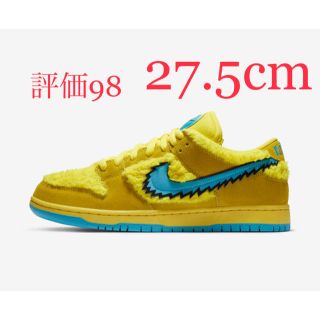 ナイキ(NIKE)の27.5cm SB ダンク LOW プロ × グレイトフル・デッド(スニーカー)