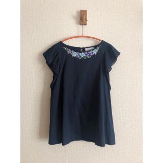 アナトリエ(anatelier)のアナトリエ　刺繍ブラウス(シャツ/ブラウス(半袖/袖なし))