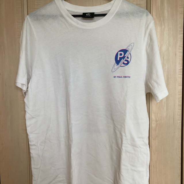 Paul Smith(ポールスミス)のポールスミス　シャツ　白色　Ｌ メンズのトップス(Tシャツ/カットソー(半袖/袖なし))の商品写真