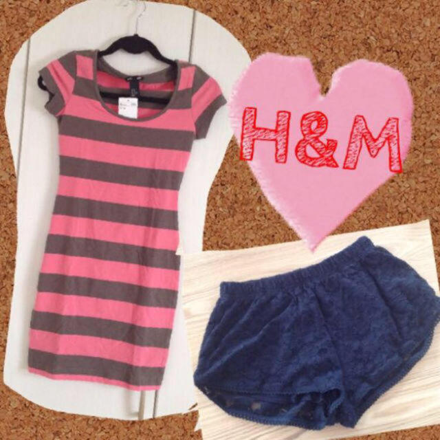 H&M(エイチアンドエム)の週末sale！！ H&Mセット レディースのトップス(Tシャツ(半袖/袖なし))の商品写真