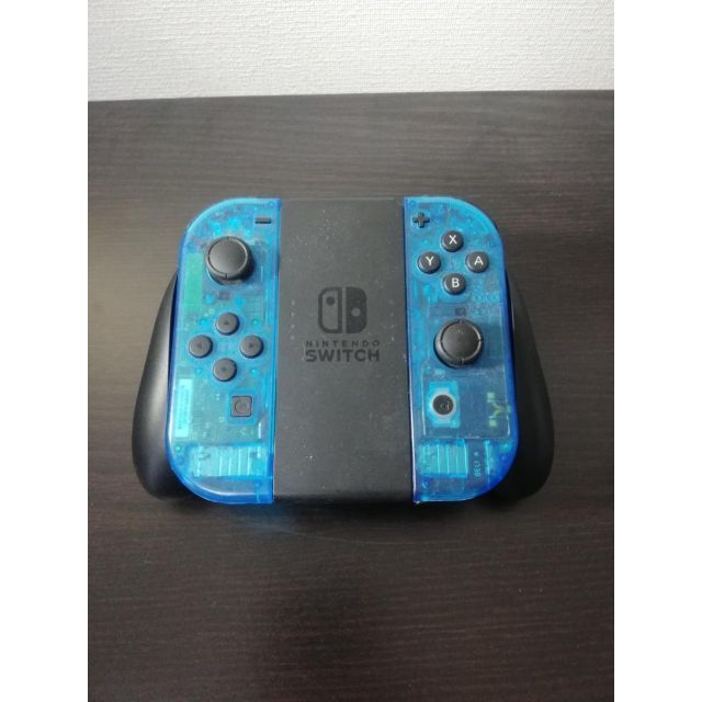 ニンテンドースイッチ ジョイコン クリアブルー