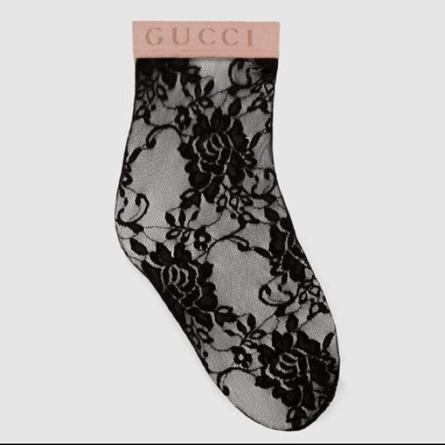Gucci - GUCCI レースソックスの通販 by ピンクのフラミンゴ's shop 