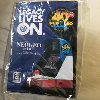 エスエヌケイ(SNK)のうらどら様専用 NEOGEO mini ネオジオミニ  新品未使用 SNK(家庭用ゲーム機本体)