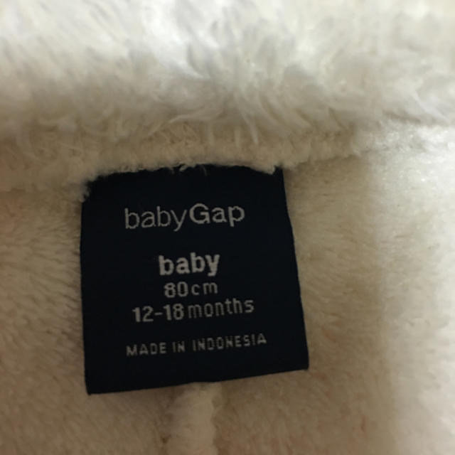 babyGAP(ベビーギャップ)のベビーギャップ モコモコ キッズ/ベビー/マタニティのベビー服(~85cm)(パンツ)の商品写真