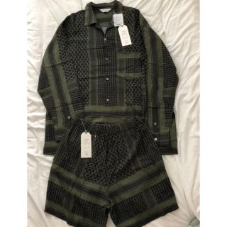 19ss unused Afghan シャツ アフガン アンユーズド