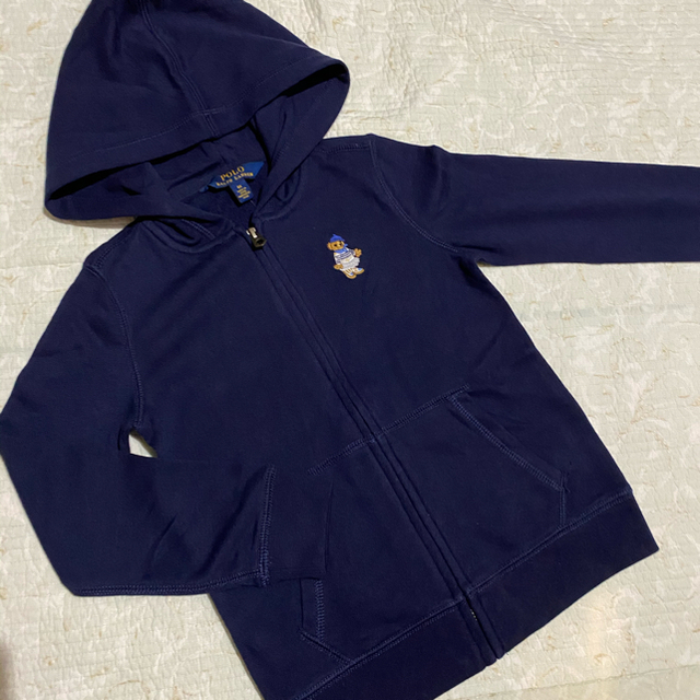 POLO RALPH LAUREN(ポロラルフローレン)の新品 Ralph Lauren リビエラ ベア パーカー キッズ/ベビー/マタニティのキッズ服女の子用(90cm~)(ジャケット/上着)の商品写真