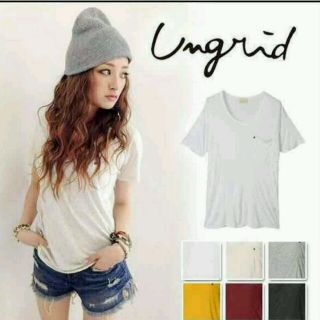 アングリッド(Ungrid)のungrid 

ベーシックtee (Tシャツ(半袖/袖なし))