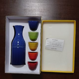 ルクルーゼ(LE CREUSET)のル・クルーゼ 酒 LE CREUSET マルチカラー おちょこ SAKE(食器)