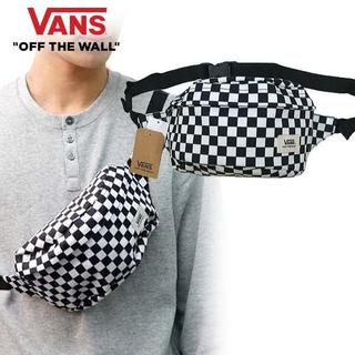 ヴァンズ(VANS)のセール 新品 正規品 VANS チェッカーフラッグ柄 ウエストバック (ウエストポーチ)