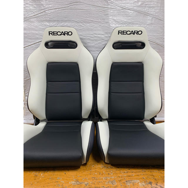 レカロ RECARO SR-3 2脚セット セミオーダー 張替品 ダブルステッチ