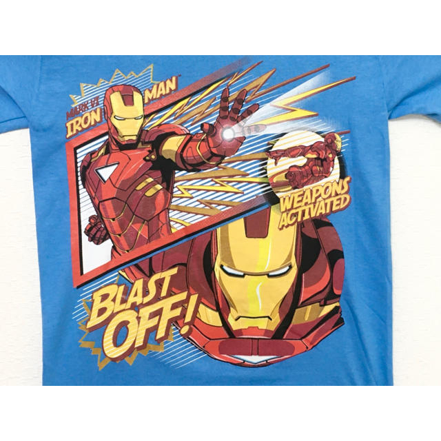 MARVEL(マーベル)のアイアンマン（Iron Man）子供用Tシャツ　サイズ5/6 キッズ/ベビー/マタニティのキッズ服男の子用(90cm~)(Tシャツ/カットソー)の商品写真