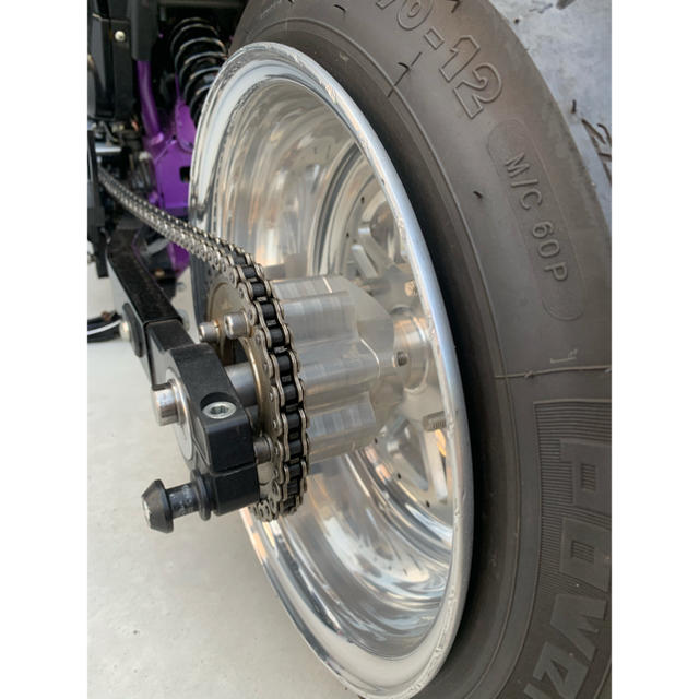ホンダ 125cc グロム カスタム JC61 リア8j フロント4jの通販 by ホンダ 125cc グロム カスタム JC61 リア8j フロント4jの通販 by