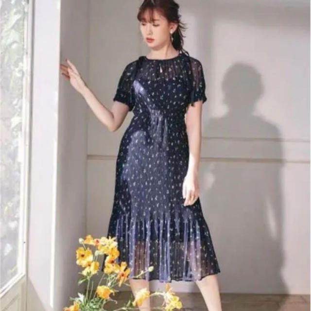 Garden Floral Midi Dress ♡ her lip to 注目の福袋！ 9690円 www