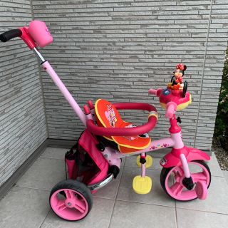 ディズニー(Disney)のミニーマウス三輪車(三輪車)