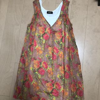 ズッカ(ZUCCa)のズッカ 花柄ワンピース セット(ミニワンピース)