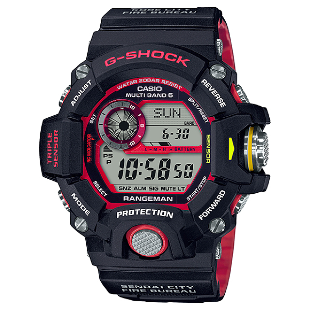 G-SHOCK 緊急消防援助隊　コラボレーションモデル