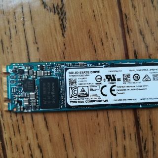 トウシバ(東芝)の美品★SSD M.2 128GB 東芝製 サイズ2280 SATA接続(PCパーツ)