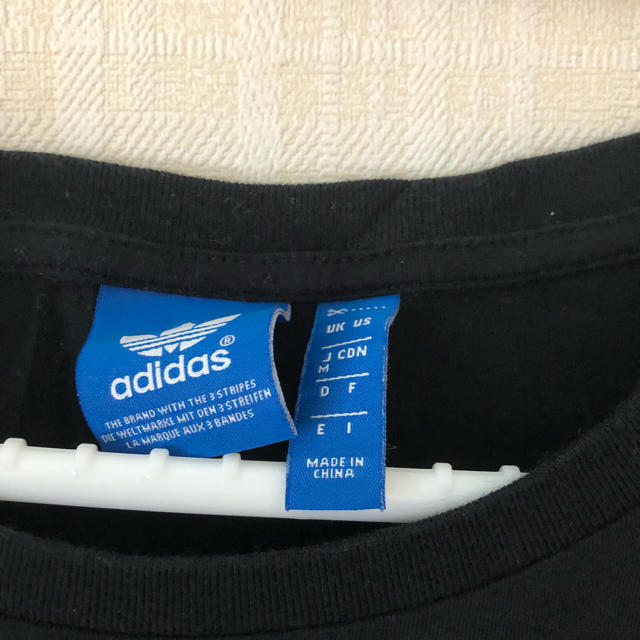 adidas(アディダス)のアディダス tシャツ ブラック レディースのトップス(Tシャツ(半袖/袖なし))の商品写真