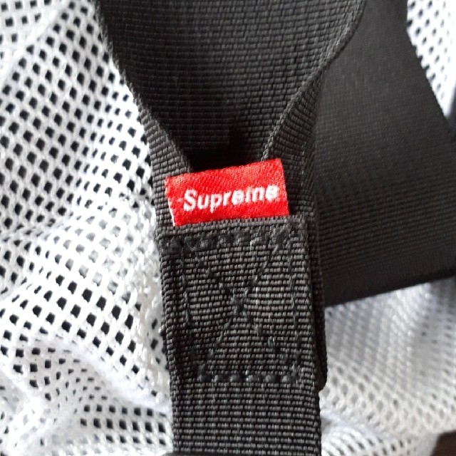 Supreme(シュプリーム)のひゃん様専用 Supreme mesh backpack white メンズのバッグ(バッグパック/リュック)の商品写真