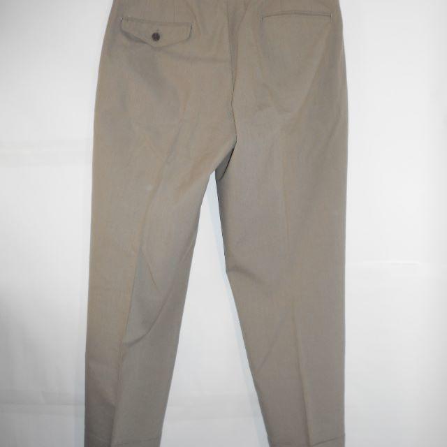 05074● BROWN by 2-TACS WIDE SLACKS