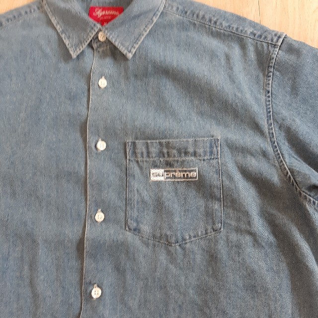 2023得価 Supreme 20SS Invert Denim S/S Shirt M 中古の通販 by