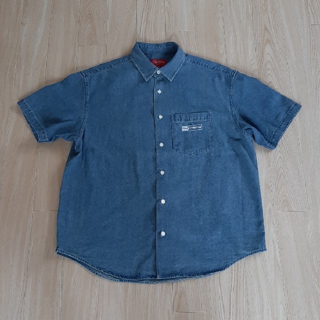 2023得価 Supreme 20SS Invert Denim S/S Shirt M 中古の通販 by