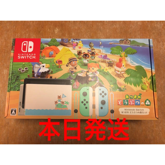 新品 nintendo switch あつまれ どうぶつの森セット 同梱版-