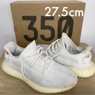 アディダス(adidas)の美品 希少 ADIDAS YEEZY BOOST 350 V2 トリプルホワイト(スニーカー)