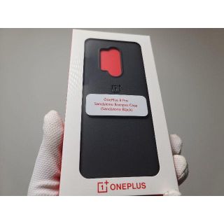 純正品 OnePlus 8 Pro Sandstone Bumper ブラック(Androidケース)