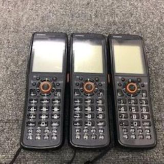 カシオ(CASIO)の【中古】3本セット　ハンディ－ターミナルDT-970M51(PHS本体)