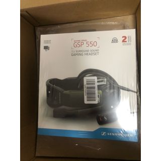 ゼンハイザー(SENNHEISER)のSENNHEISER GSP 550 ゲーミンググヘッドホン　新品未開封(ヘッドフォン/イヤフォン)