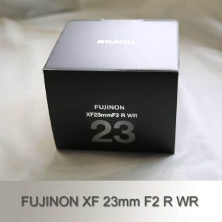 フジフイルム(富士フイルム)の☆新品保証付☆ 富士フイルム FUJINON XF 23mm F2 R WR ☆(レンズ(単焦点))