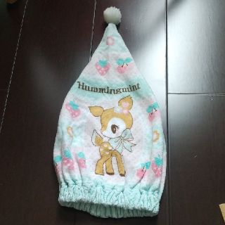 サンリオ(サンリオ)のサンリオ Hummingmint タオルキャップ(マリン/スイミング)