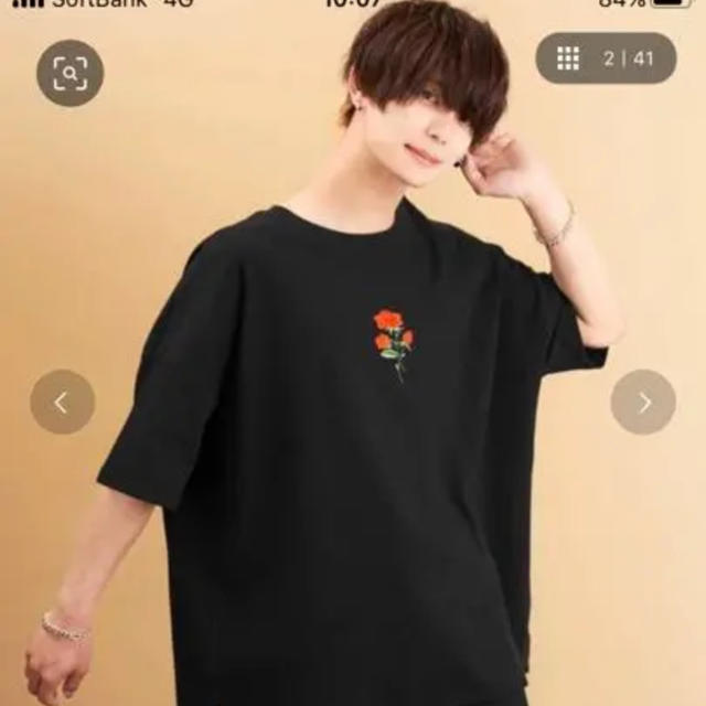 HARE(ハレ)のバラシシュウTシャツ　アドラー　ケイ メンズのトップス(Tシャツ/カットソー(半袖/袖なし))の商品写真