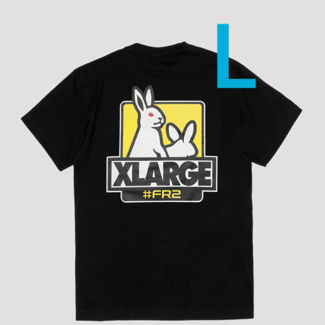 Tシャツ/カットソー(半袖/袖なし)XLARGE with fr2 FR2 エックスラージ コラボ Tシャツ